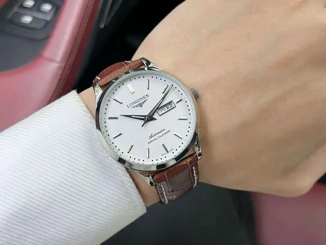 General Watches Watch, men's watch with original fully automatic mechanical movement, top-grade 316 stainless steel case and strap, mineral super mirror, diameter 42cm KK04250 4 view 8