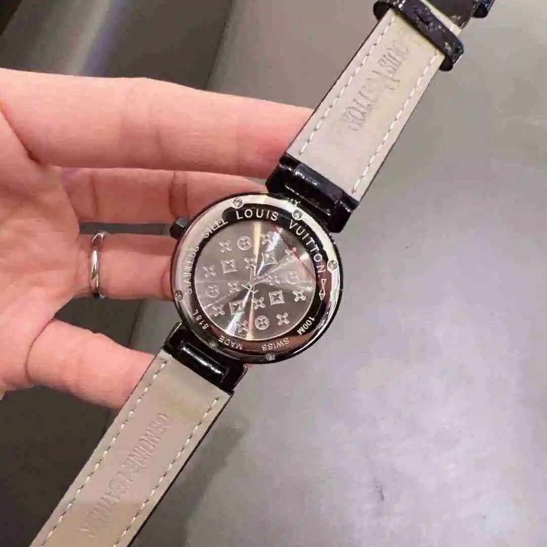 General Watches LV watch for women with original fully automatic mechanical movement, top grade 316 precision steel case with mineral super strong mirror diameter 33mm KK02750 1 view 3