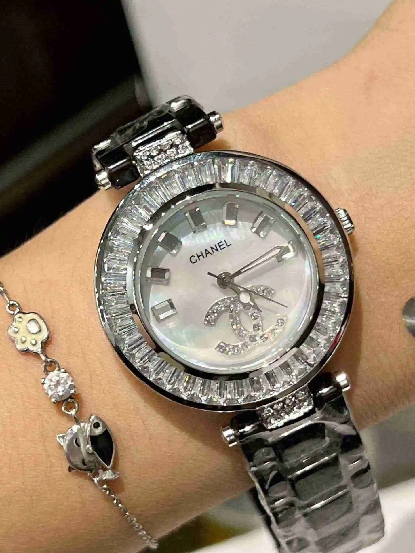 General Watches Chanel Watch Women's Watch Paired with Original Fully Automatic Mechanical Movement Top grade 316 Precision Steel Case with Mineral Super Strong Mirror Diameter 36mm KK view 2