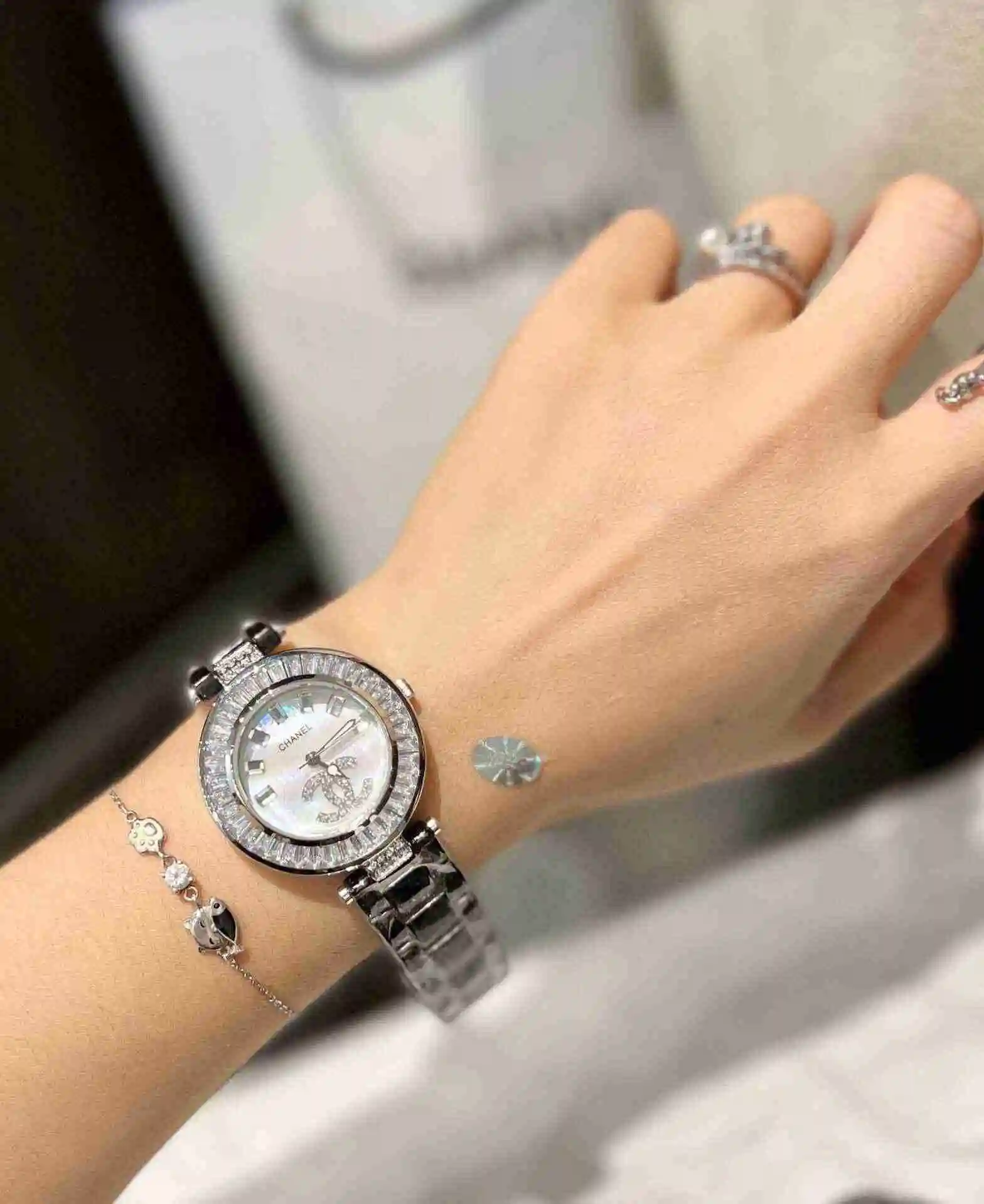 General Watches Chanel Watch Women's Watch Paired with Original Fully Automatic Mechanical Movement Top grade 316 Precision Steel Case with Mineral Super Strong Mirror Diameter 36mm KK view 3