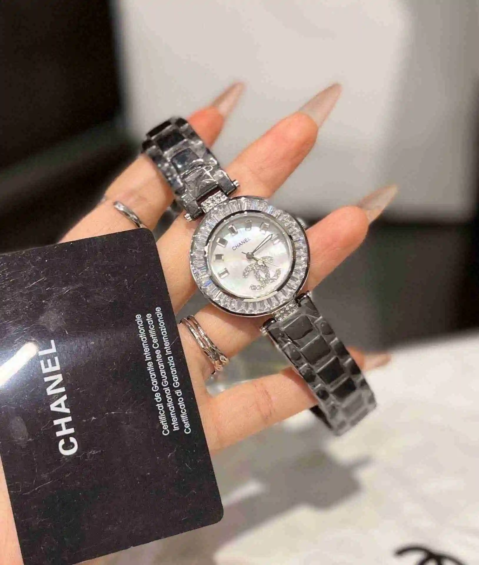 General Watches Chanel Watch Women's Watch Paired with Original Fully Automatic Mechanical Movement Top grade 316 Precision Steel Case with Mineral Super Strong Mirror Diameter 36mm KK view 5