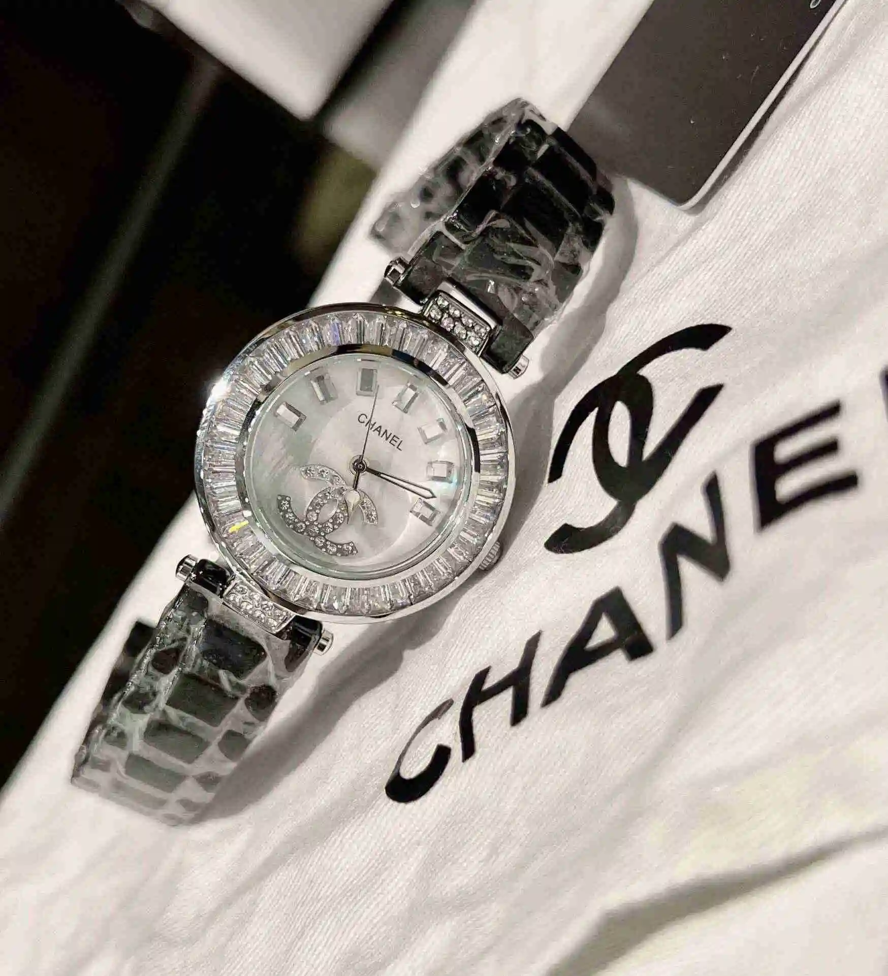 General Watches Chanel Watch Women's Watch Paired with Original Fully Automatic Mechanical Movement Top grade 316 Precision Steel Case with Mineral Super Strong Mirror Diameter 36mm KK view 6