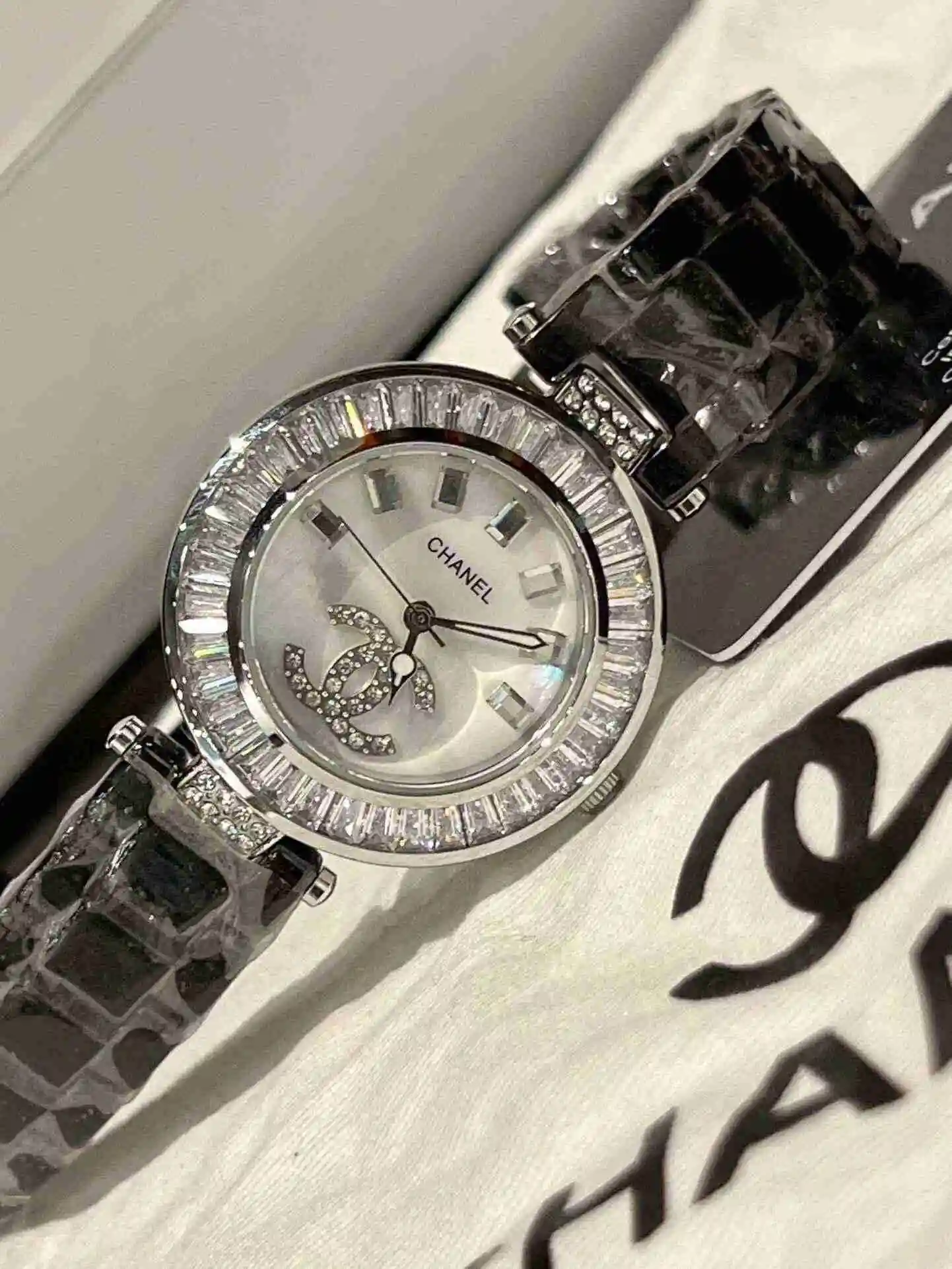 General Watches Chanel Watch Women's Watch Paired with Original Fully Automatic Mechanical Movement Top grade 316 Precision Steel Case with Mineral Super Strong Mirror Diameter 36mm KK view 9