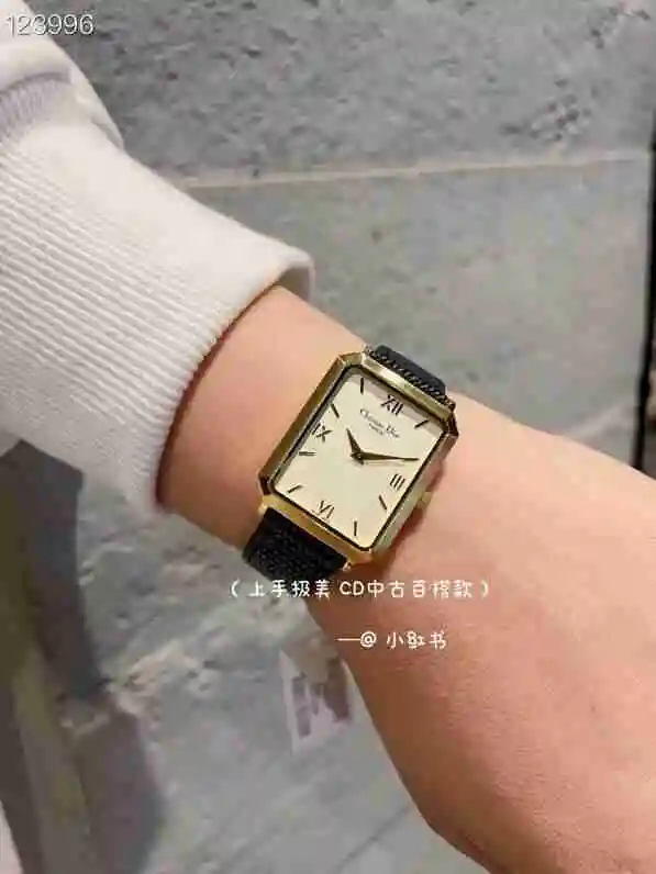 General Watches DIOR Dior Watch Women's Watch Paired with Original Fully Automatic Mechanical Movement Top Grade 316 Precision Steel Case with Mineral Super Strong Mirror Diameter 26X32cm KK02650 view 7