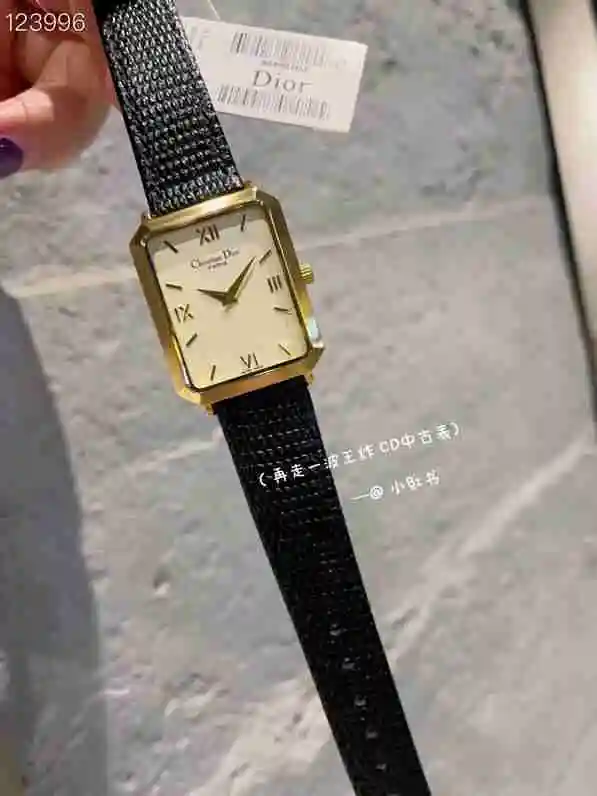 General Watches DIOR Dior Watch Women's Watch Paired with Original Fully Automatic Mechanical Movement Top Grade 316 Precision Steel Case with Mineral Super Strong Mirror Diameter 26X32cm KK02650 view 8