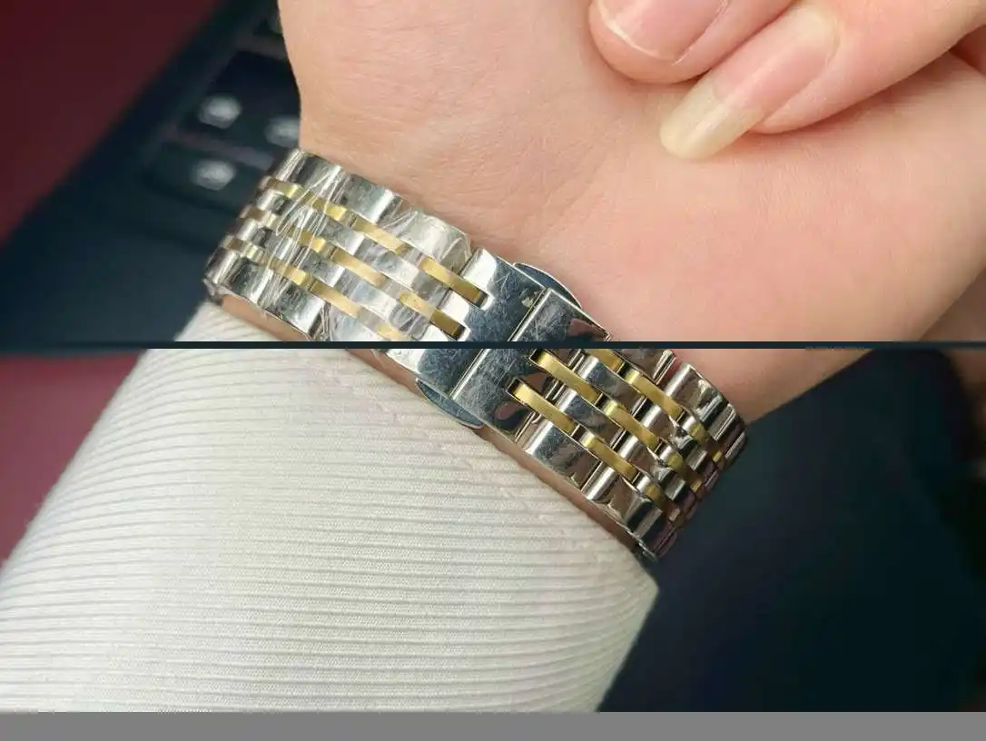 General Watches Watch Men's watch with original fully automatic mechanical movement, top-grade 316 stainless steel case and strap, mineral super mirror, diameter 42cm KK04250 2 view 2