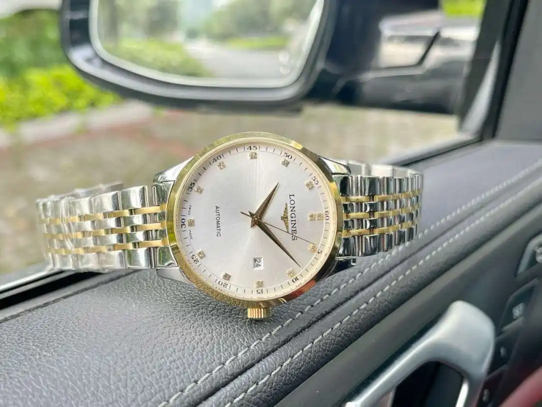 General Watches Watch Men's watch with original fully automatic mechanical movement, top-grade 316 stainless steel case and strap, mineral super mirror, diameter 42cm KK04250 2 view 4