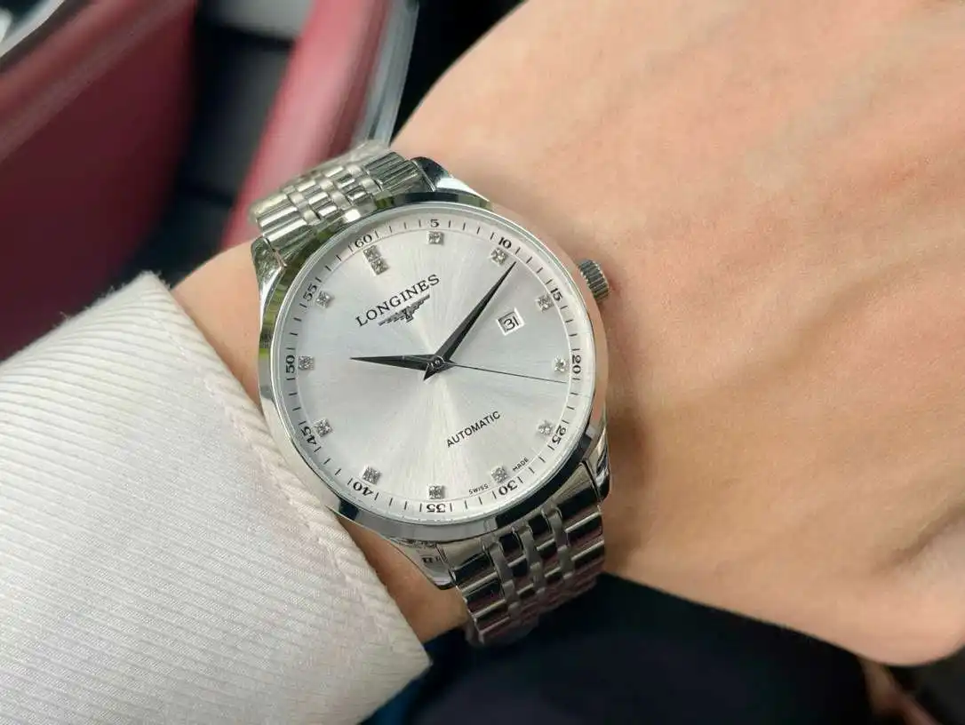 General Watches Watch Men's watch with original fully automatic mechanical movement, top-grade 316 stainless steel case and strap, mineral super mirror, diameter 42cm KK04250 2 view 7