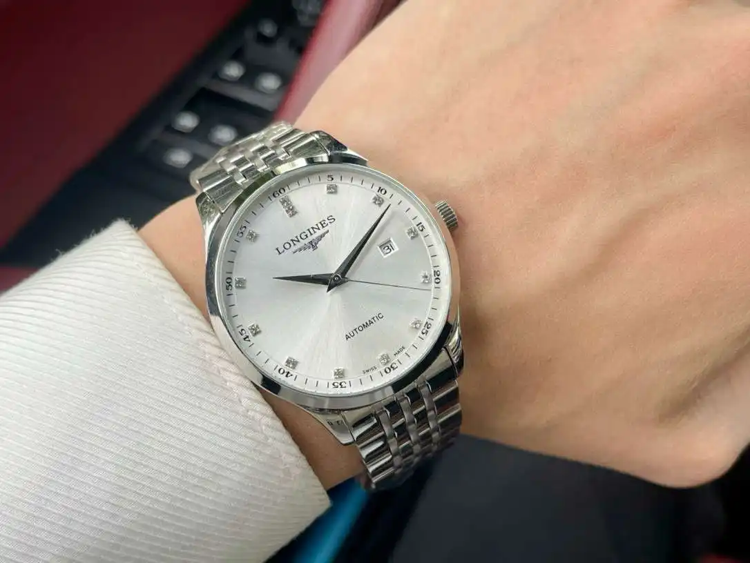 General Watches Watch Men's watch with original fully automatic mechanical movement, top-grade 316 stainless steel case and strap, mineral super mirror, diameter 42cm KK04250 2 view 8