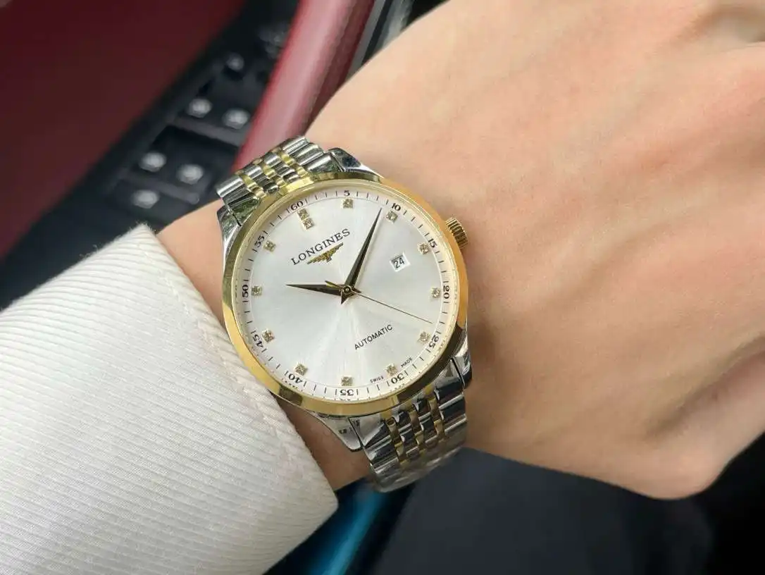 General Watches Watch Men's watch with original fully automatic mechanical movement, top-grade 316 stainless steel case and strap, mineral super mirror, diameter 42cm KK04250 2 view 9