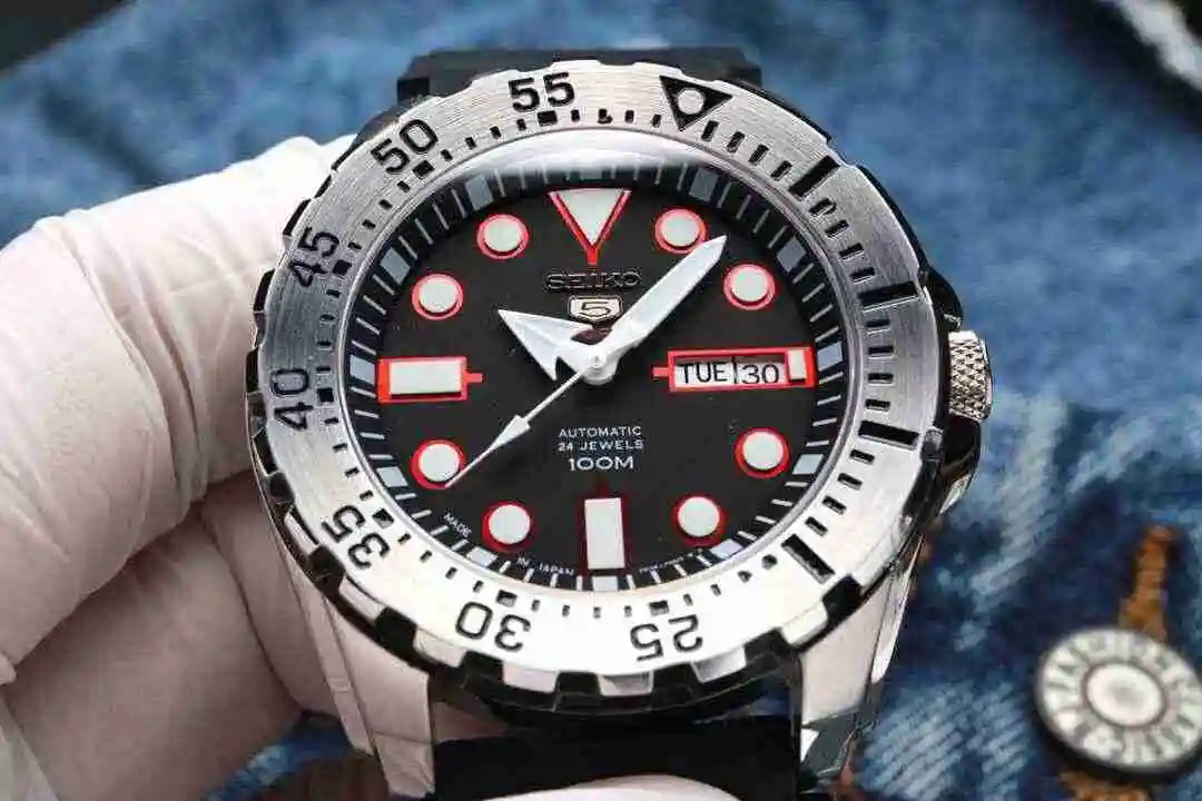 General Watches SEIKO Watch Men's Watch Paired with Original Fully Automatic Mechanical Movement Top Grade 316 Precision Steel Case Case with Mineral Super Strong Mirror Diameter 43mm KK05800 2 view 5