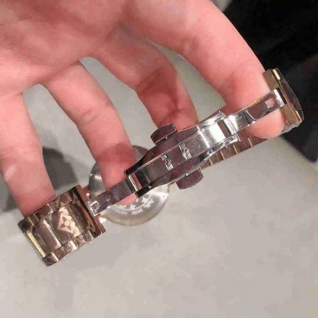 General Watches LV watch for men with original fully automatic mechanical movement, top grade 316 precision steel case with mineral super strong mirror diameter 42mm KK03150 view 3