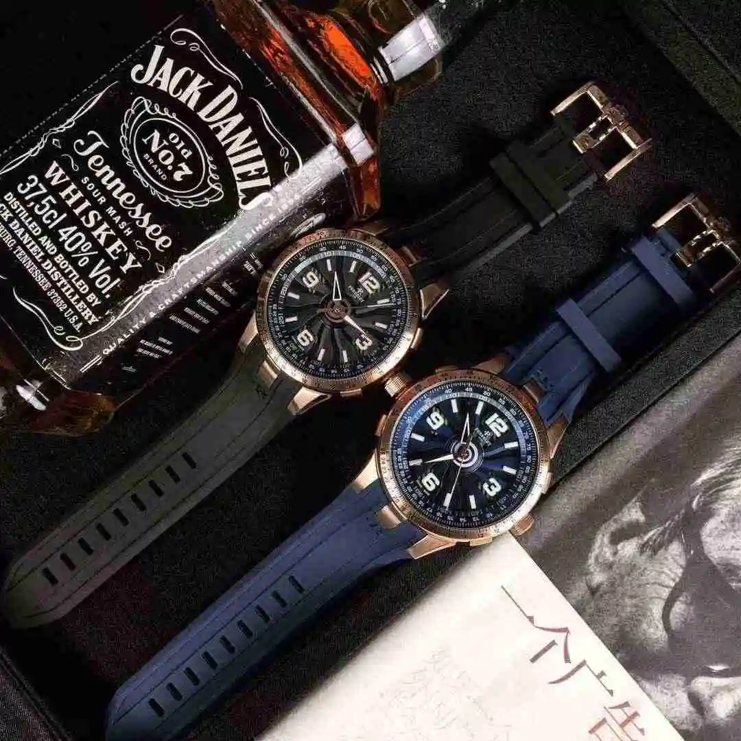 General Watches Bertrand White 480 rose 500 Watch view 2