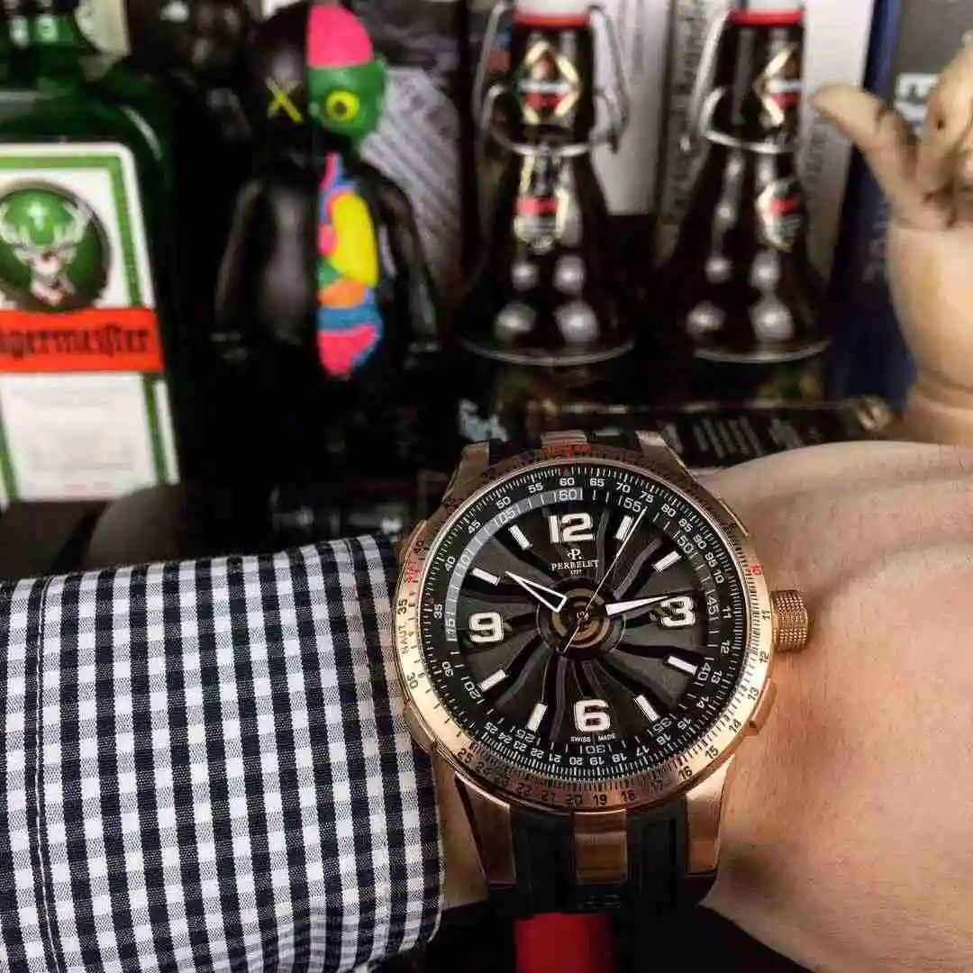 General Watches Bertrand White 480 rose 500 Watch view 5