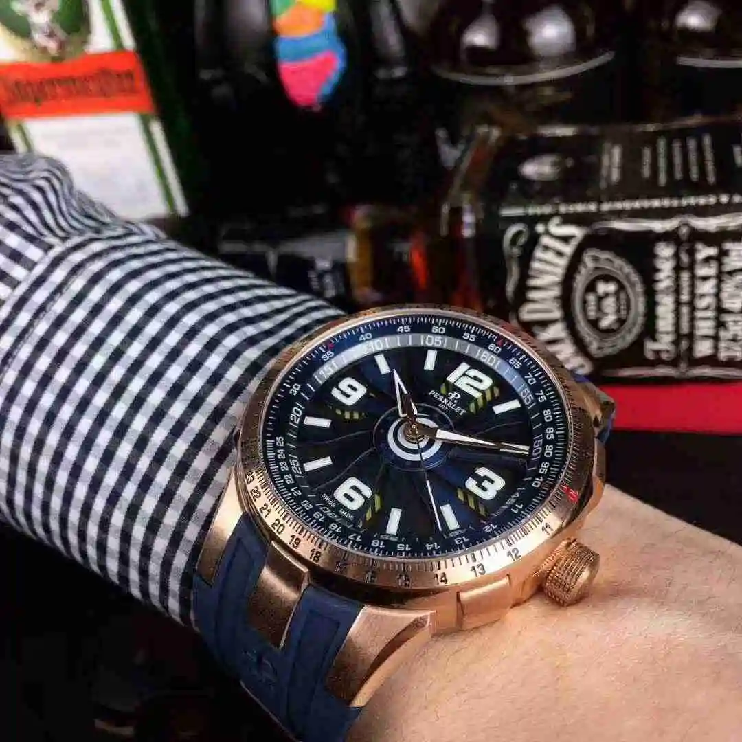 General Watches Bertrand White 480 rose 500 Watch view 9