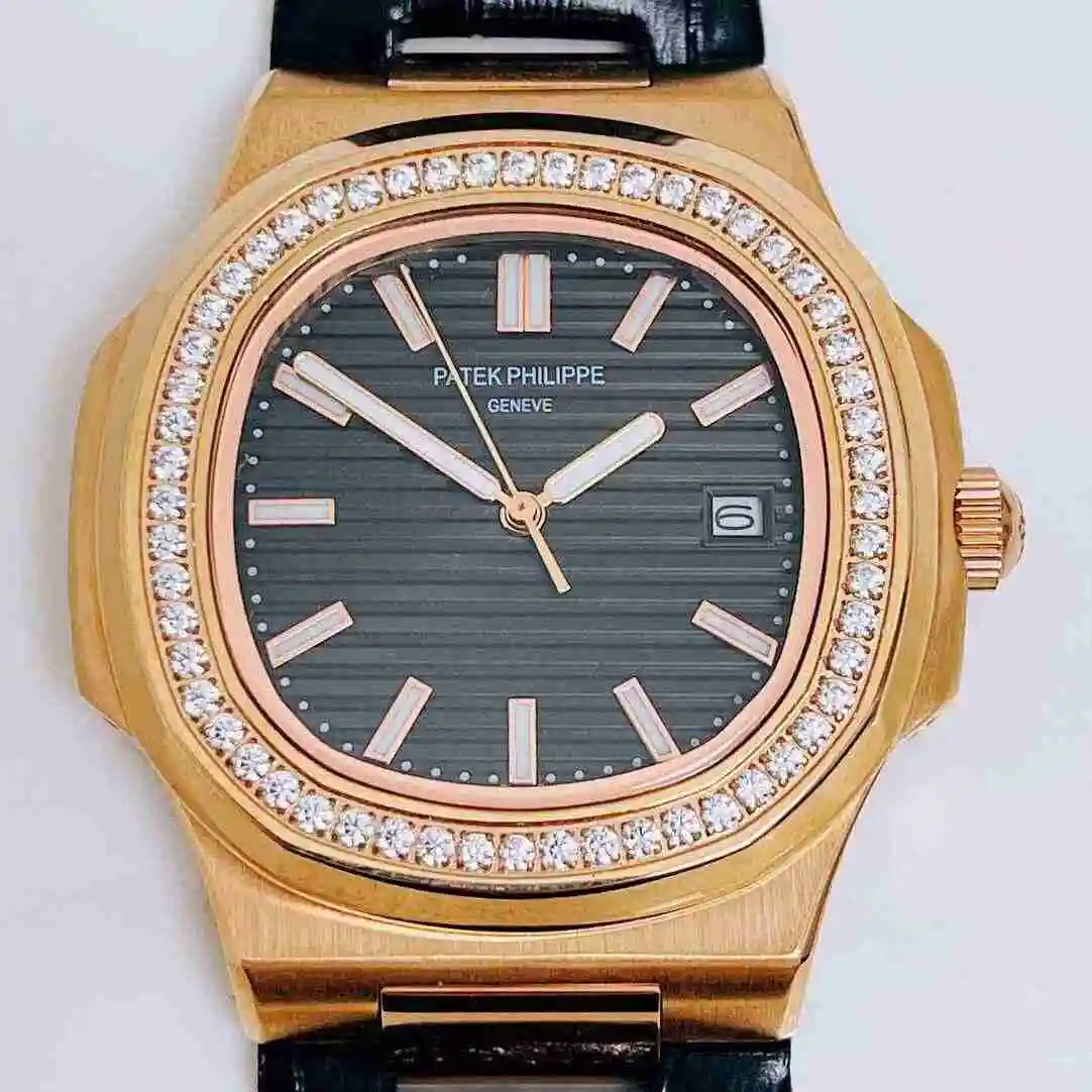 General Watches Patek Philippe Watch Men's Watch Paired with Original Fully Automatic Mechanical Movement Top Grade 316 Precision Steel Case Case with Mineral Super Strong Mirror Diameter 42mm KK04550 view 7