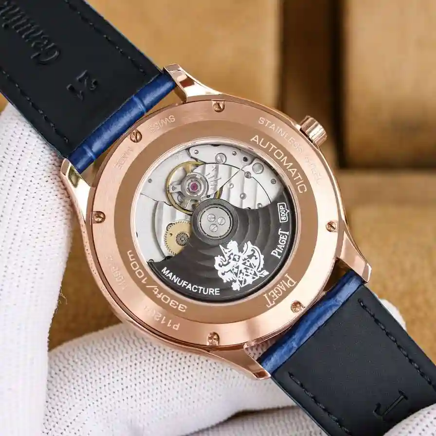 General Watches Piaget Earl White 1100 Gold 1150 Diamond+50 Steel+50 All Gold Steel Belt+100 Watch view 2