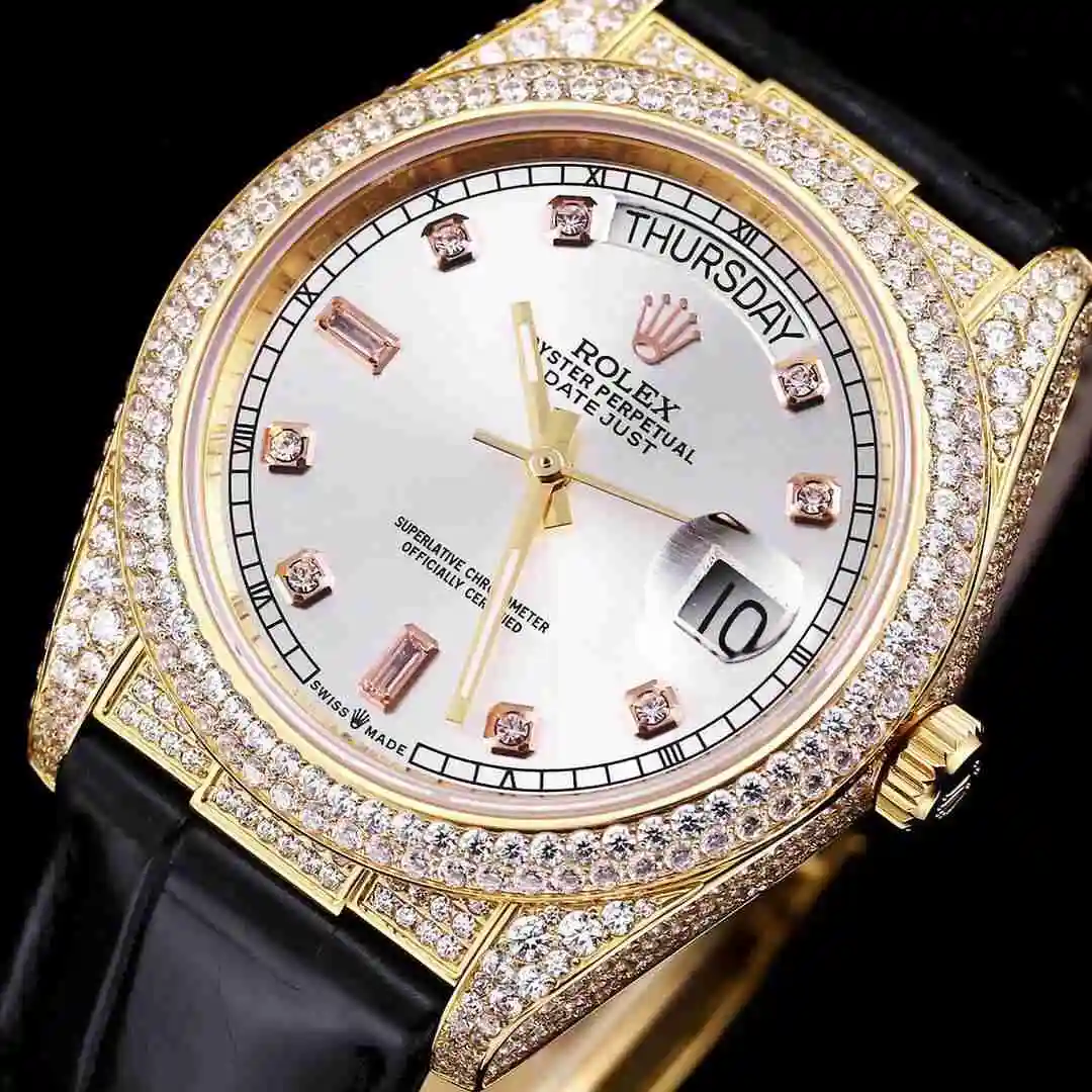 General Watches Rolex Watch Men's Watch Paired with Original Fully Automatic Mechanical Movement Top Grade 316 Precision Steel Case with Mineral Super Strong Mirror Diameter 40mm KK016500 view 6