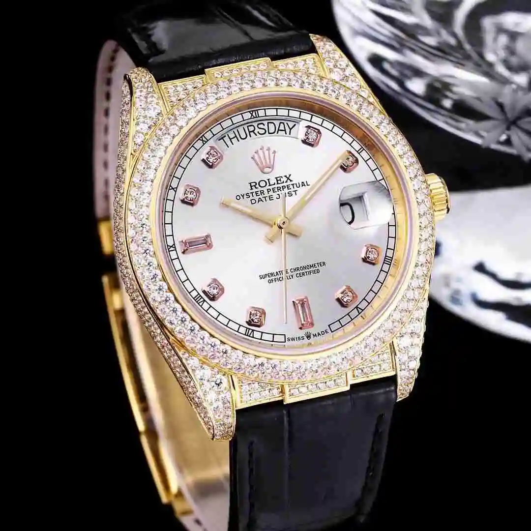 General Watches Rolex Watch Men's Watch Paired with Original Fully Automatic Mechanical Movement Top Grade 316 Precision Steel Case with Mineral Super Strong Mirror Diameter 40mm KK016500 view 8