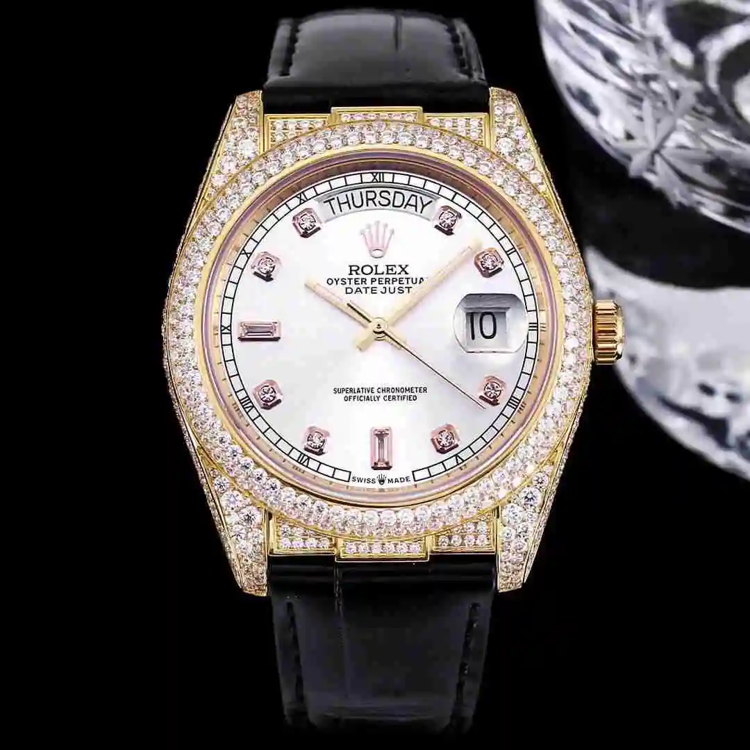 General Watches Rolex Watch Men's Watch Paired with Original Fully Automatic Mechanical Movement Top Grade 316 Precision Steel Case with Mineral Super Strong Mirror Diameter 40mm KK016500 view 9