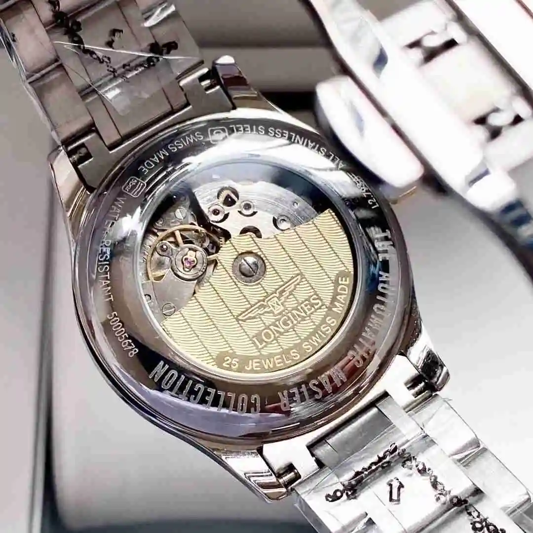 General Watches Longines Watch Men's Watch Paired with Original Fully Automatic Mechanical Movement Top Grade 316 Precision Steel Case with Mineral Super Strong Mirror Diameter 40mm KK04250 1 view 2