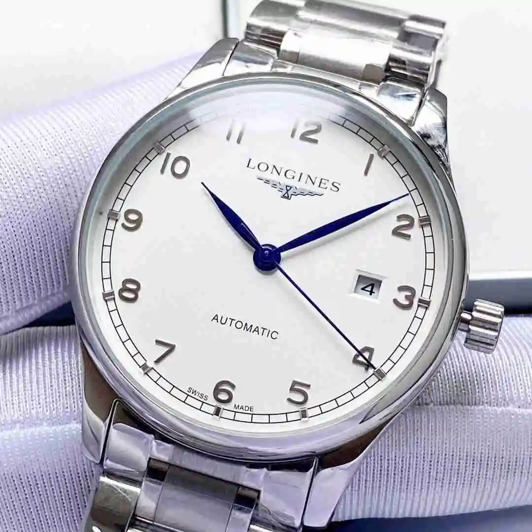 General Watches Longines Watch Men's Watch Paired with Original Fully Automatic Mechanical Movement Top Grade 316 Precision Steel Case with Mineral Super Strong Mirror Diameter 40mm KK04250 1 view 5