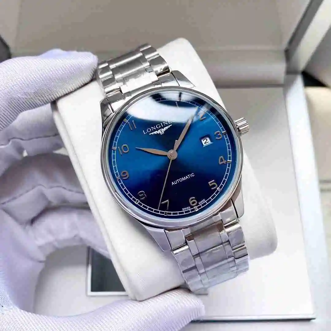 General Watches Longines Watch Men's Watch Paired with Original Fully Automatic Mechanical Movement Top Grade 316 Precision Steel Case with Mineral Super Strong Mirror Diameter 40mm KK04250 1 view 7