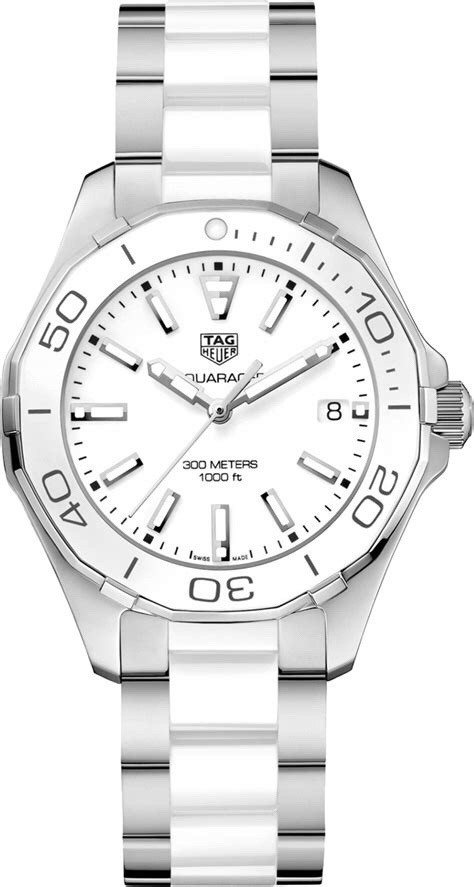 TAG Heuer Aquaracer Ceramic Quartz 35mm Watch view 5