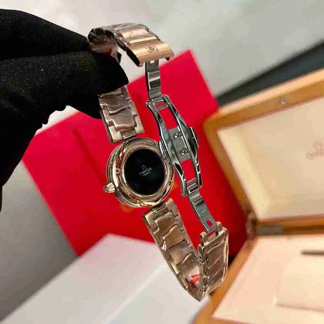 General Watches Omega Watch Women's Watch Paired with Original Fully Automatic Mechanical Movement Top Grade 316 Precision Steel Case with Mineral Super Strong Mirror Diameter 30mm KK03050 view 2