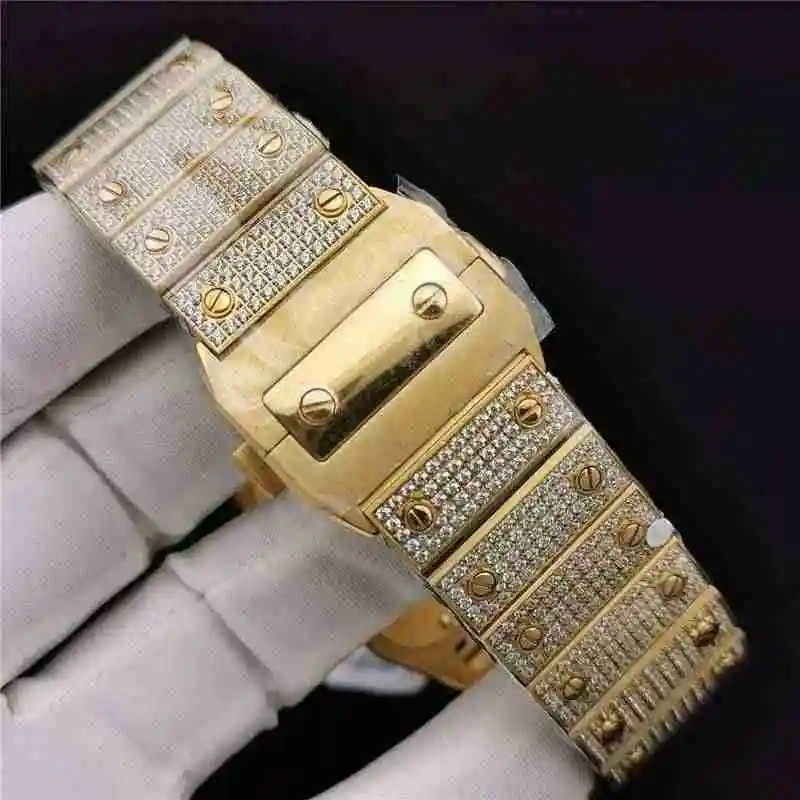 General Watches Advanced Mantian Star Wrist Watch CARTIER Cartier Shandus Series with a diameter of 51mmX41.3mm view 2
