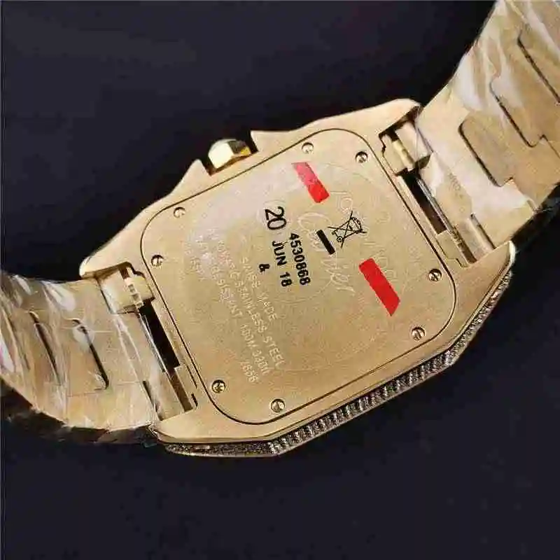 General Watches Advanced Mantian Star Wrist Watch CARTIER Cartier Shandus Series with a diameter of 51mmX41.3mm view 4