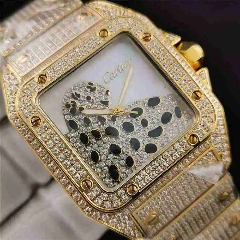 General Watches Advanced Mantian Star Wrist Watch CARTIER Cartier Shandus Series with a diameter of 51mmX41.3mm view 7