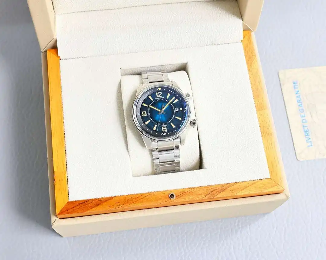 General Watches Jaeger-LeCoultre Watch JI@ men's watch with original fully automatic mechanical movement, top-grade 316 stainless steel case and strap, mineral super mirror, diameter 41mm KK09850 2 view 2