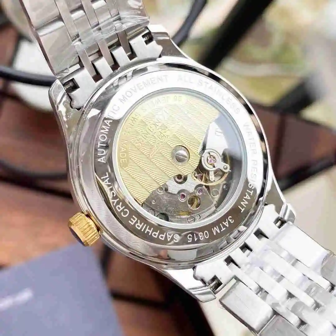 General Watches Longines Watch Men's Watch Paired with Original Fully Automatic Mechanical Movement Top Grade 316 Precision Steel Case with Mineral Super Strong Mirror Diameter 40mm KK04250 3 view 3