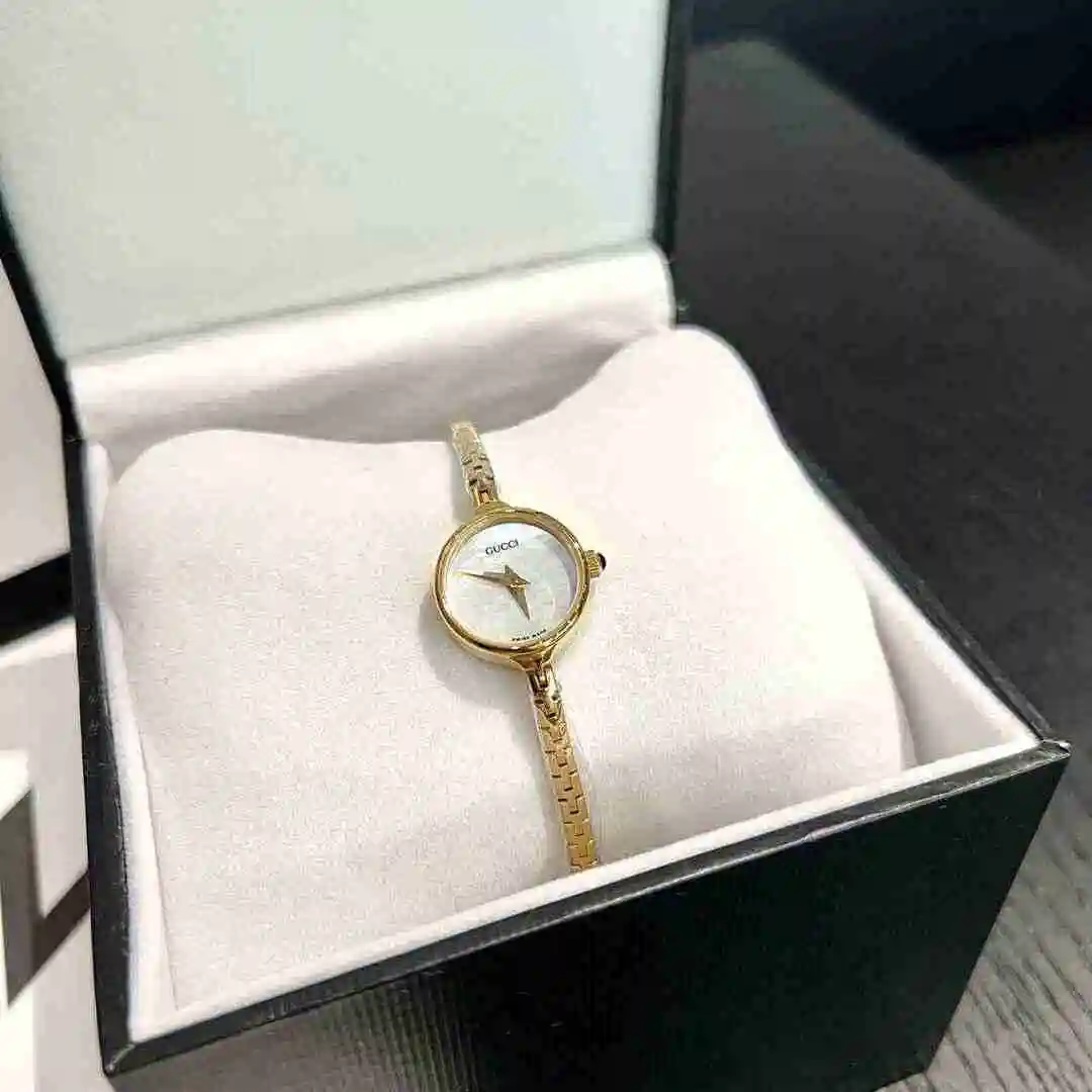 General Watches GUCCI Gucci Watch Women's Watch Paired with Original Fully Automatic Mechanical Movement Top Grade 316 Precision Steel Case with Mineral Super Strong Mirror Diameter 23mm KK03250 view 3