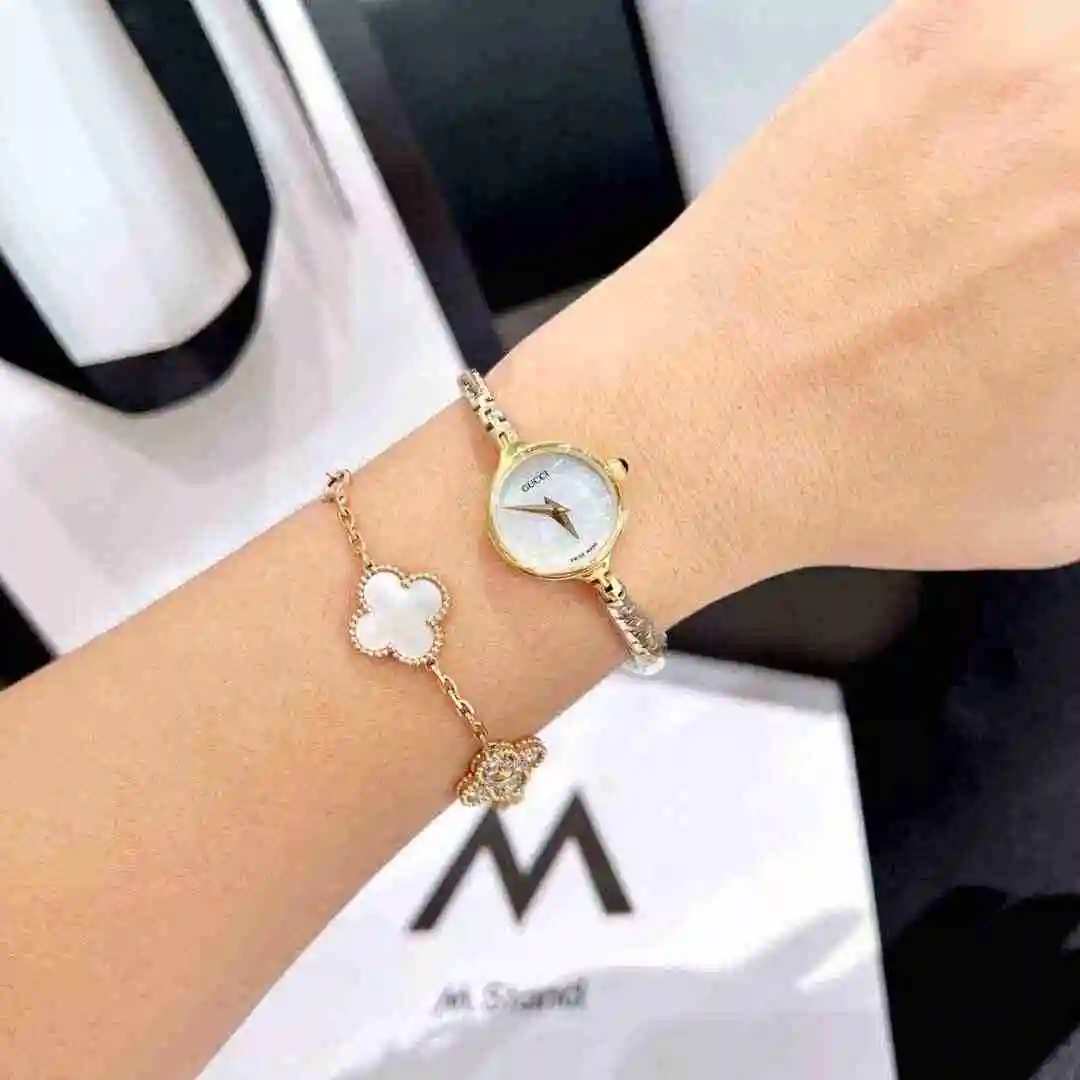 General Watches GUCCI Gucci Watch Women's Watch Paired with Original Fully Automatic Mechanical Movement Top Grade 316 Precision Steel Case with Mineral Super Strong Mirror Diameter 23mm KK03250 view 5