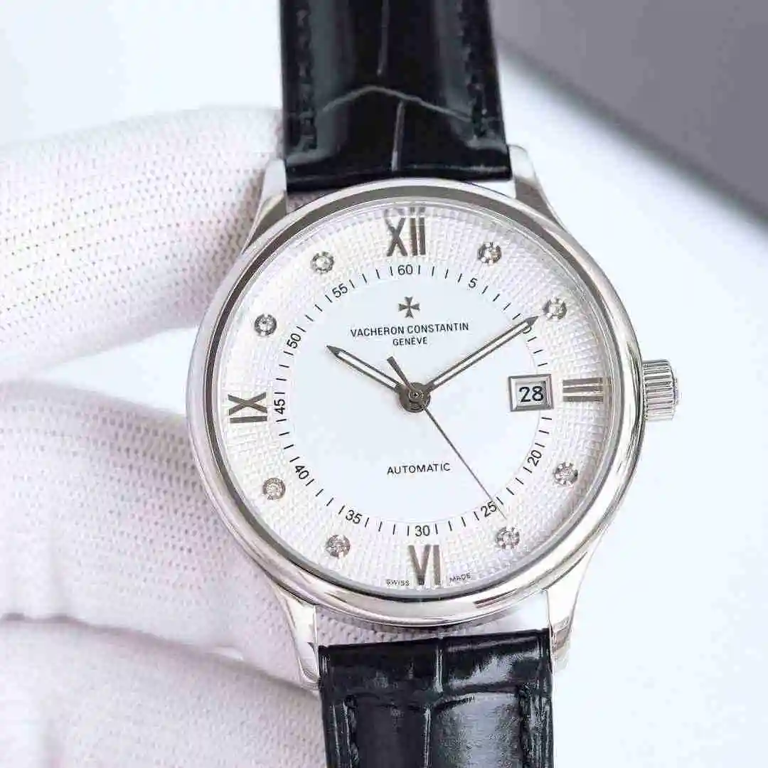 General Watches Vacheron Constantin Jiangshi Danton Watch Men's Watch Paired with Original Fully Automatic Mechanical Movement, Top Grade 316 Precision Steel Case with Mineral Super Strong Mirror Diameter 40mm KK09800 1 view 6
