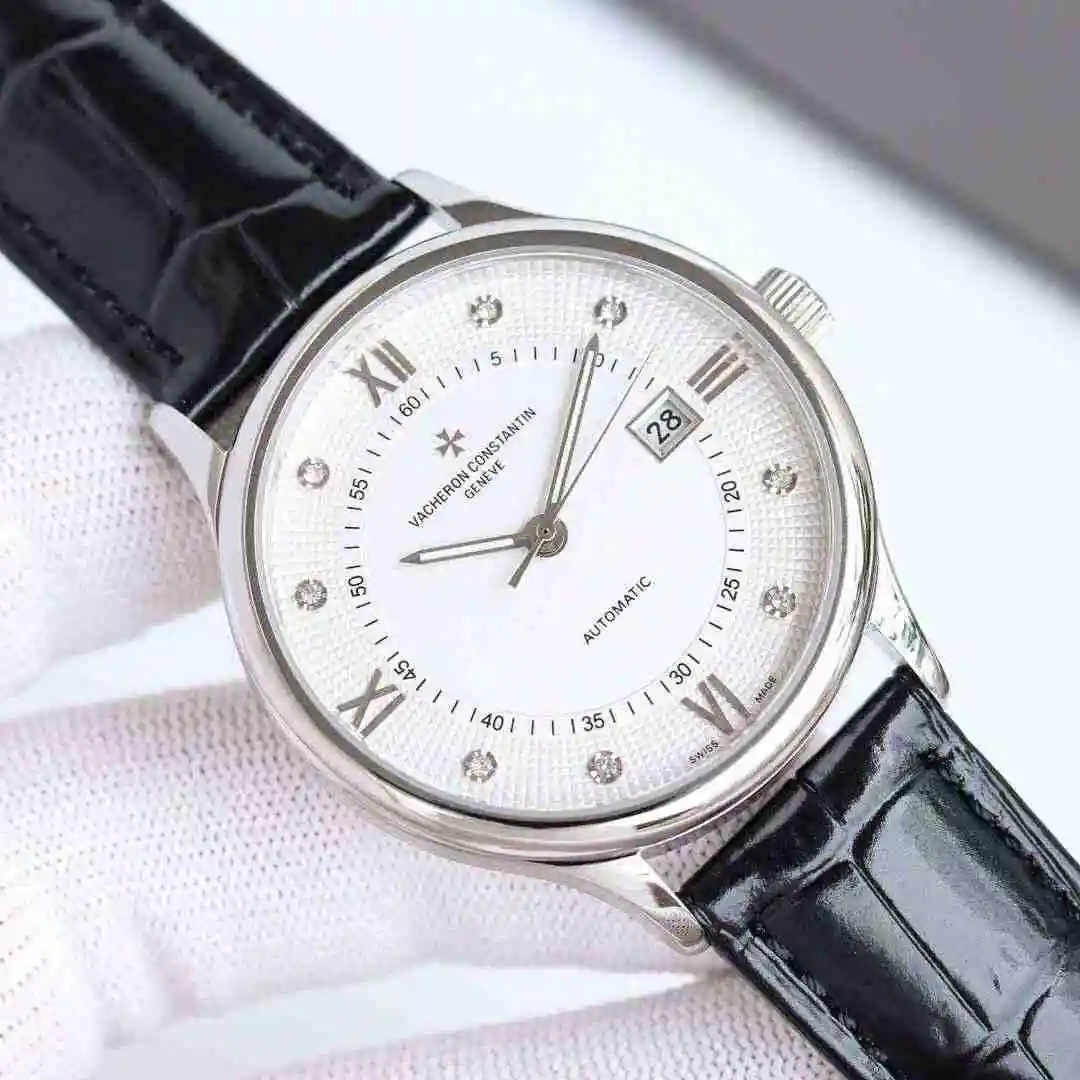 General Watches Vacheron Constantin Jiangshi Danton Watch Men's Watch Paired with Original Fully Automatic Mechanical Movement, Top Grade 316 Precision Steel Case with Mineral Super Strong Mirror Diameter 40mm KK09800 1 view 7