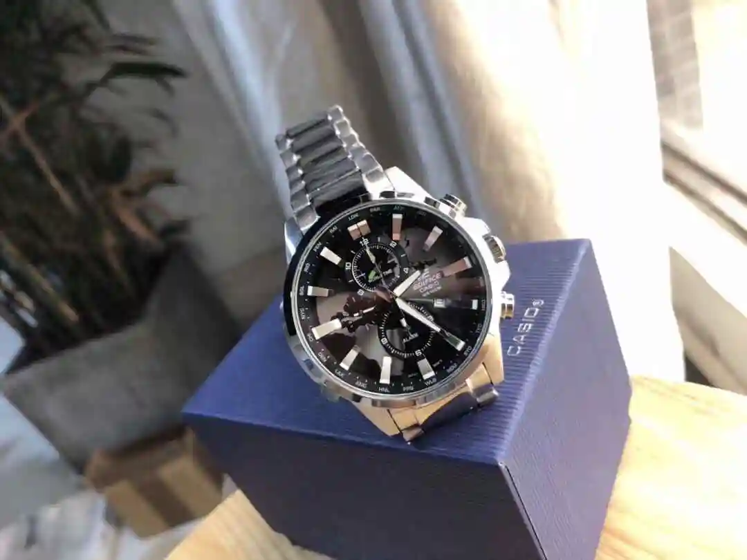 General Watches Casio watch for men with original fully automatic mechanical movement, top grade 316 precision steel case with mineral super strong mirror diameter 40mm KK02450 1 view 7