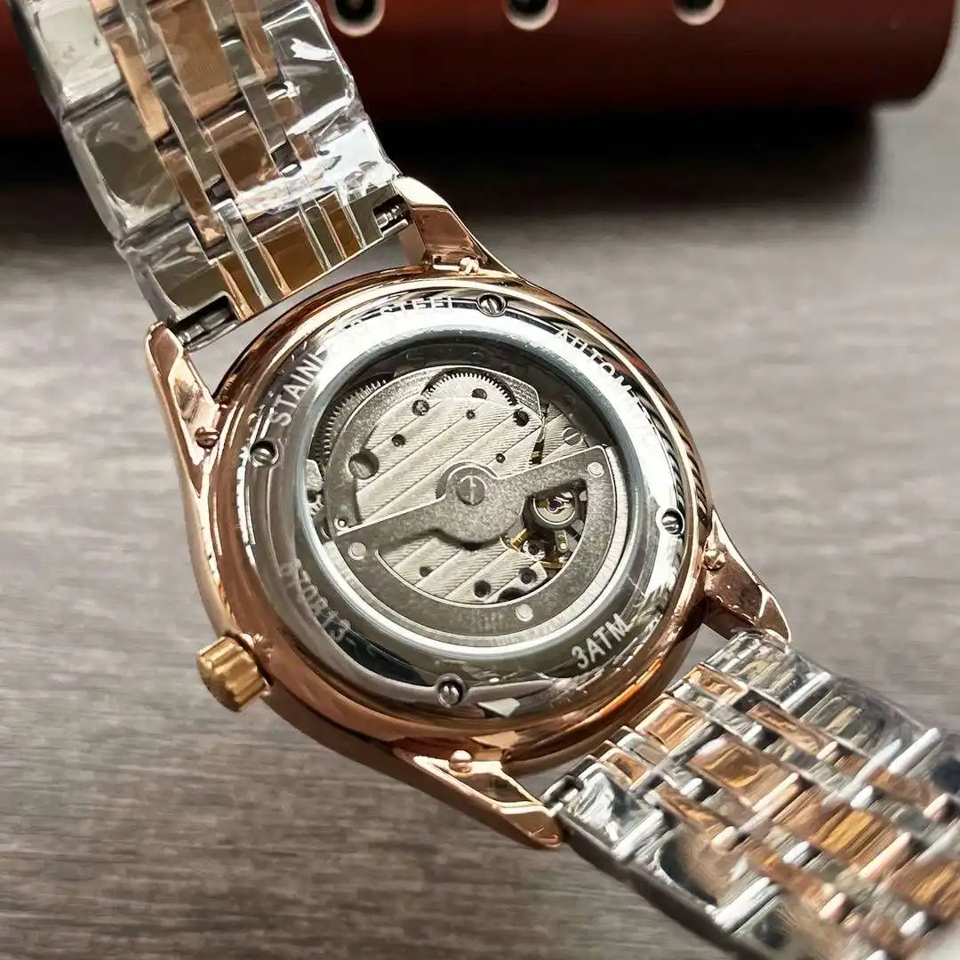 General Watches Longines Watch Lang@ men's watch with original fully automatic mechanical movement, top-grade 316 stainless steel case and strap, mineral super mirror, diameter 42mm KK04050 4 view 2