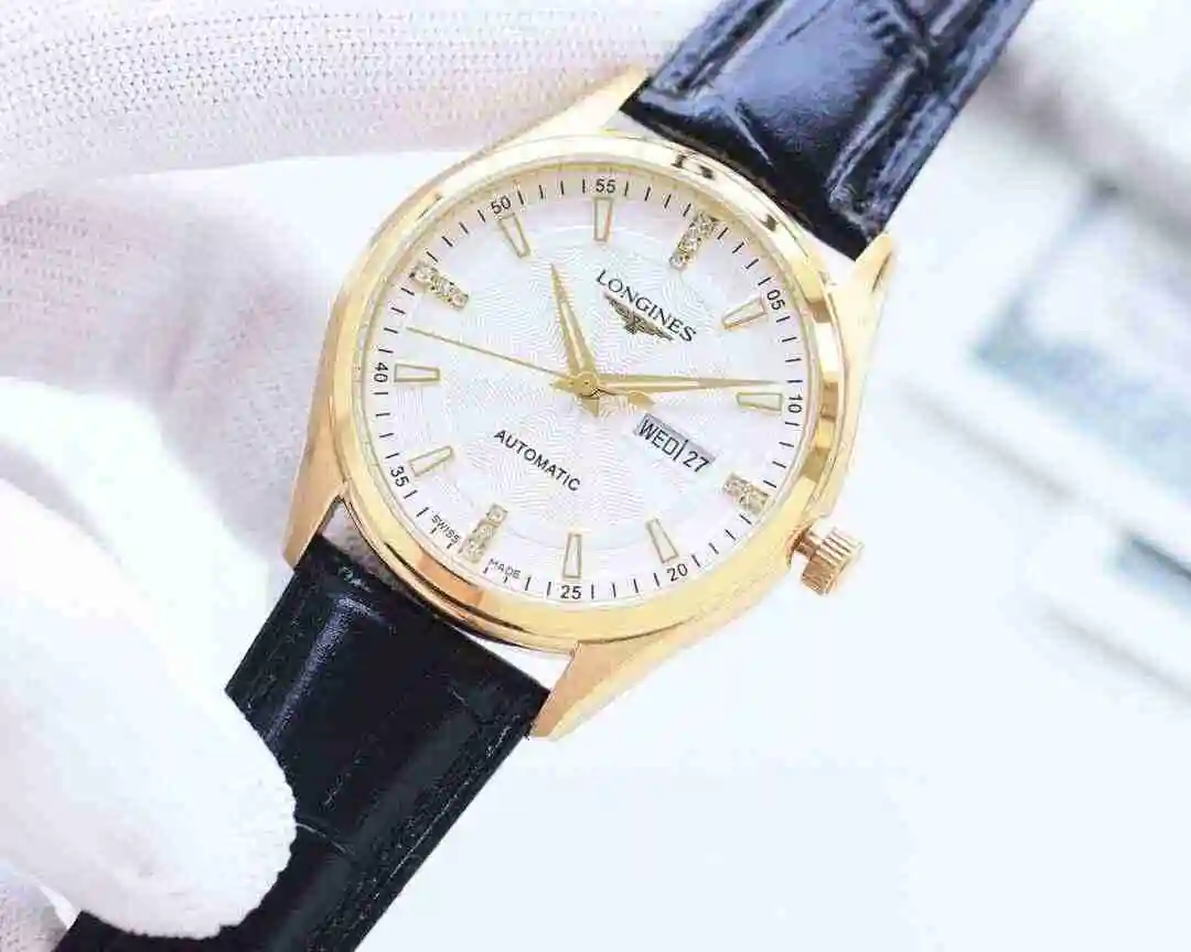 General Watches Longines Watch Men's Watch Paired with Original Fully Automatic Mechanical Movement Top Grade 316 Precision Steel Case with Mineral Super Strong Mirror Diameter 41mm KK04550 1 view 5