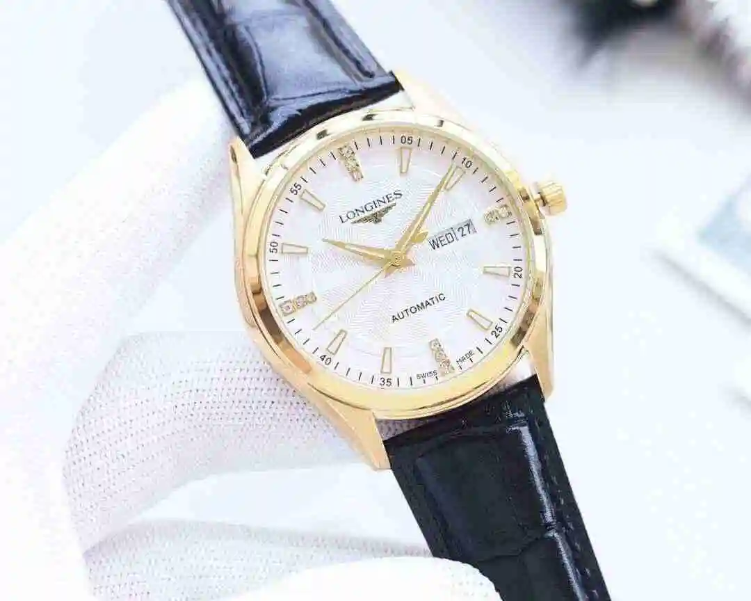 General Watches Longines Watch Men's Watch Paired with Original Fully Automatic Mechanical Movement Top Grade 316 Precision Steel Case with Mineral Super Strong Mirror Diameter 41mm KK04550 1 view 6
