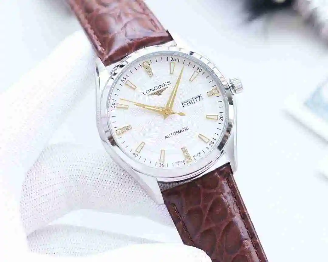 General Watches Longines Watch Men's Watch Paired with Original Fully Automatic Mechanical Movement Top Grade 316 Precision Steel Case with Mineral Super Strong Mirror Diameter 41mm KK04550 1 view 7