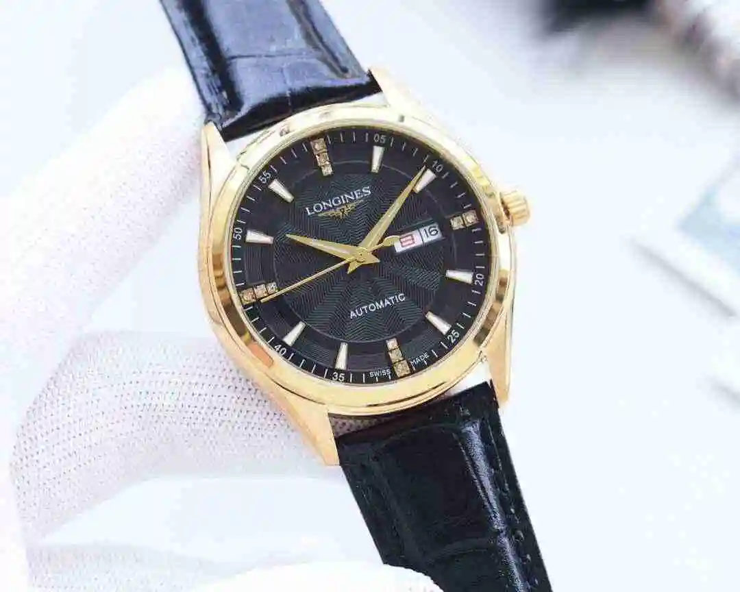 General Watches Longines Watch Men's Watch Paired with Original Fully Automatic Mechanical Movement Top Grade 316 Precision Steel Case with Mineral Super Strong Mirror Diameter 41mm KK04550 1 view 9