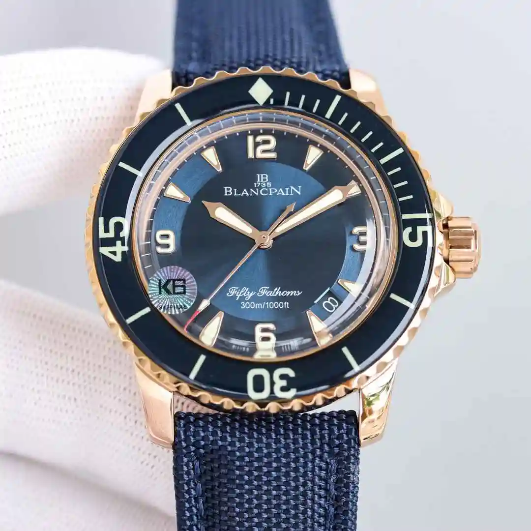 General Watches Advanced customized version of the new Pomper watch for men with original fully automatic mechanical movement, top grade 316 precision steel case watch strap, mineral super strong mirror diameter 45mm view 2