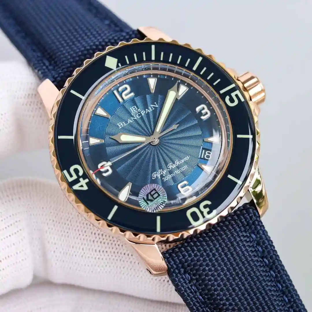 General Watches Advanced customized version of the new Pomper watch for men with original fully automatic mechanical movement, top grade 316 precision steel case watch strap, mineral super strong mirror diameter 45mm view 3