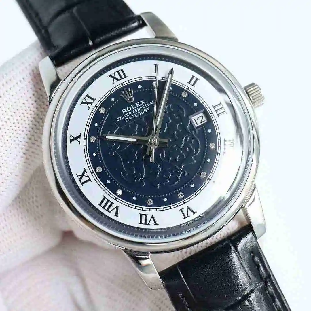 General Watches Rolex Watch Men's Watch Paired with Original Fully Automatic Mechanical Movement Top Grade 316 Precision Steel Case with Mineral Super Strong Mirror Diameter 42mm kk09800 view 8