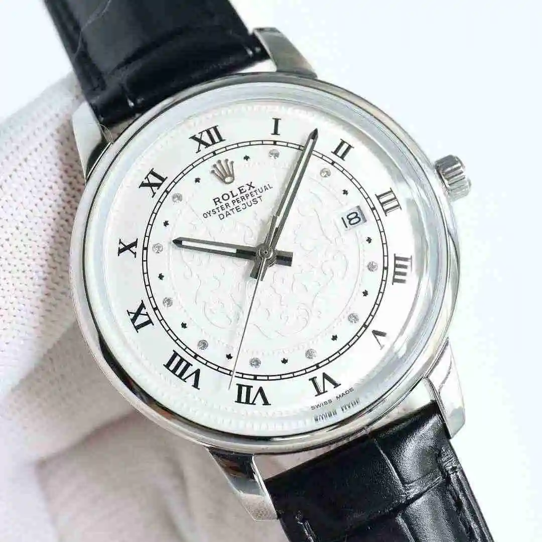 General Watches Rolex Watch Men's Watch Paired with Original Fully Automatic Mechanical Movement Top Grade 316 Precision Steel Case with Mineral Super Strong Mirror Diameter 42mm kk09800 view 9