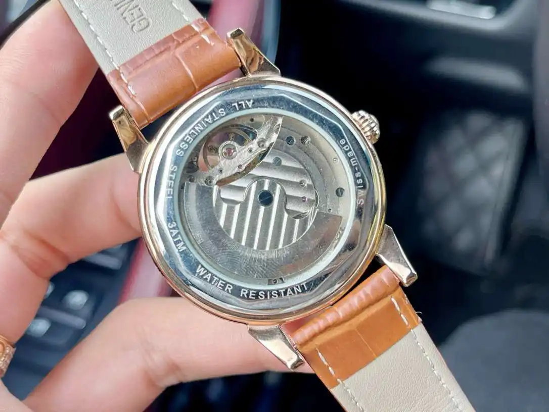 General Watches Watch, men's watch with original fully automatic mechanical movement, top-grade 316 stainless steel case and strap, mineral super mirror, diameter 42cm KK05350 1 view 2