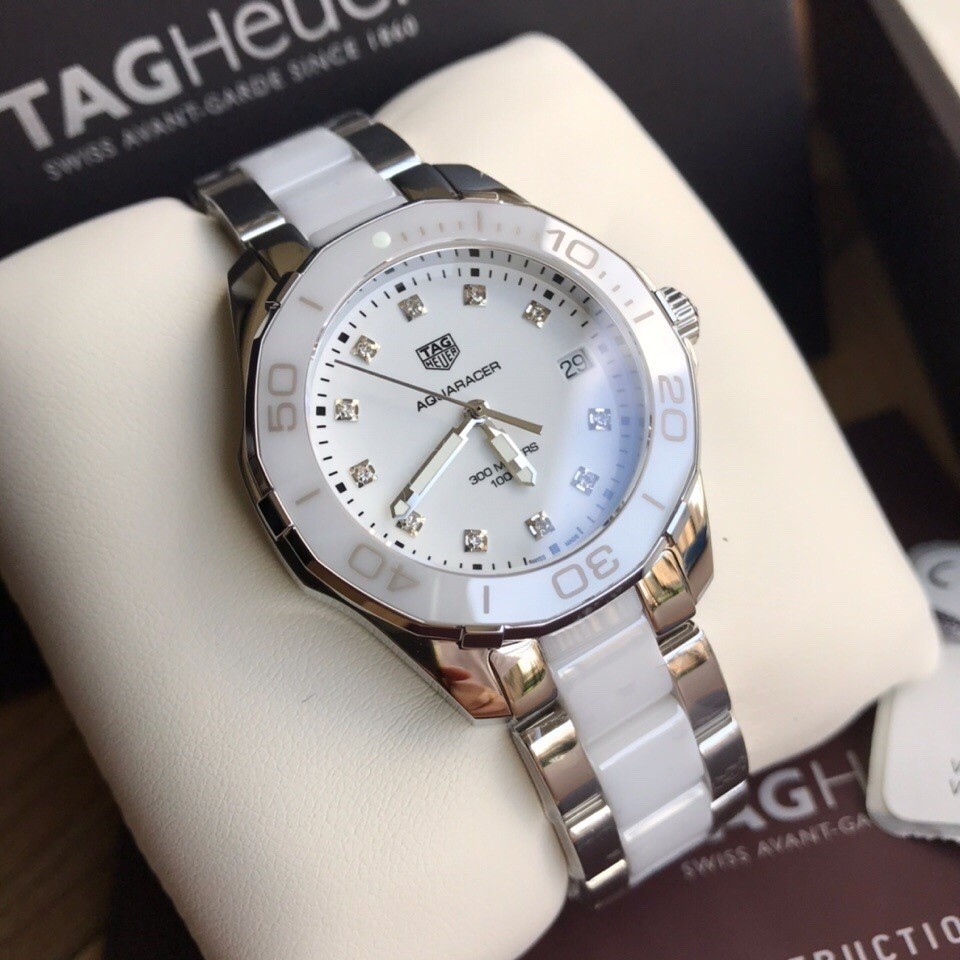 TAG Heuer Aquaracer Ceramic Quartz 35mm Watch view 1